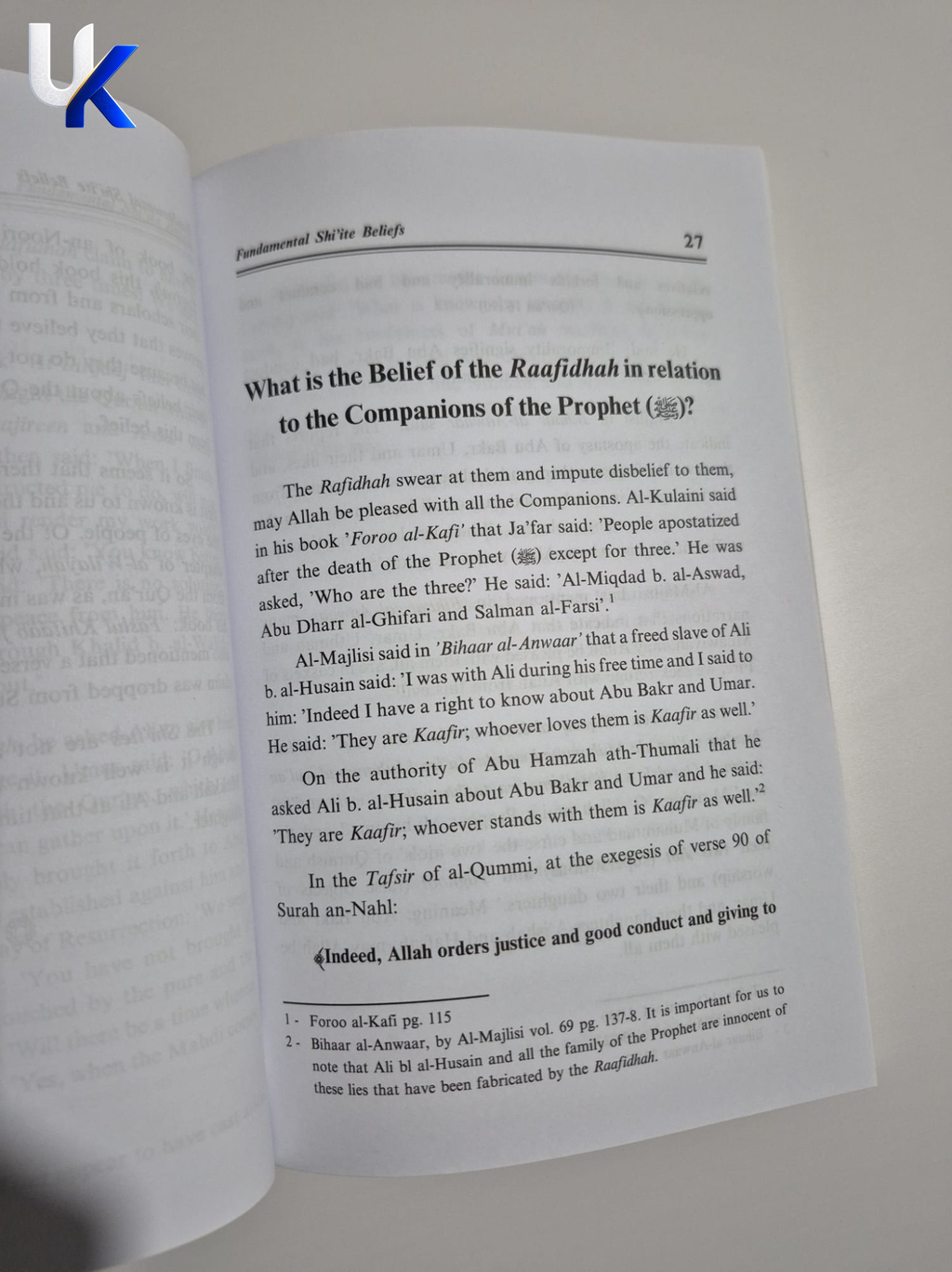 Fundamental Shi'ite Beliefs